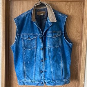 Vintage Denim Wrangler Vest